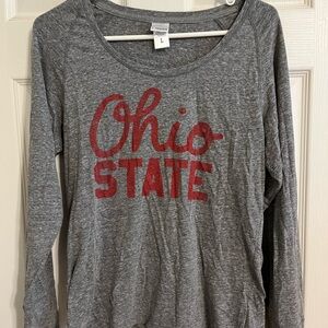 Ohio State Gray Long Sleeve Shirt